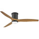 Hover Outdoor Flush Smart Ceiling Fan with Light