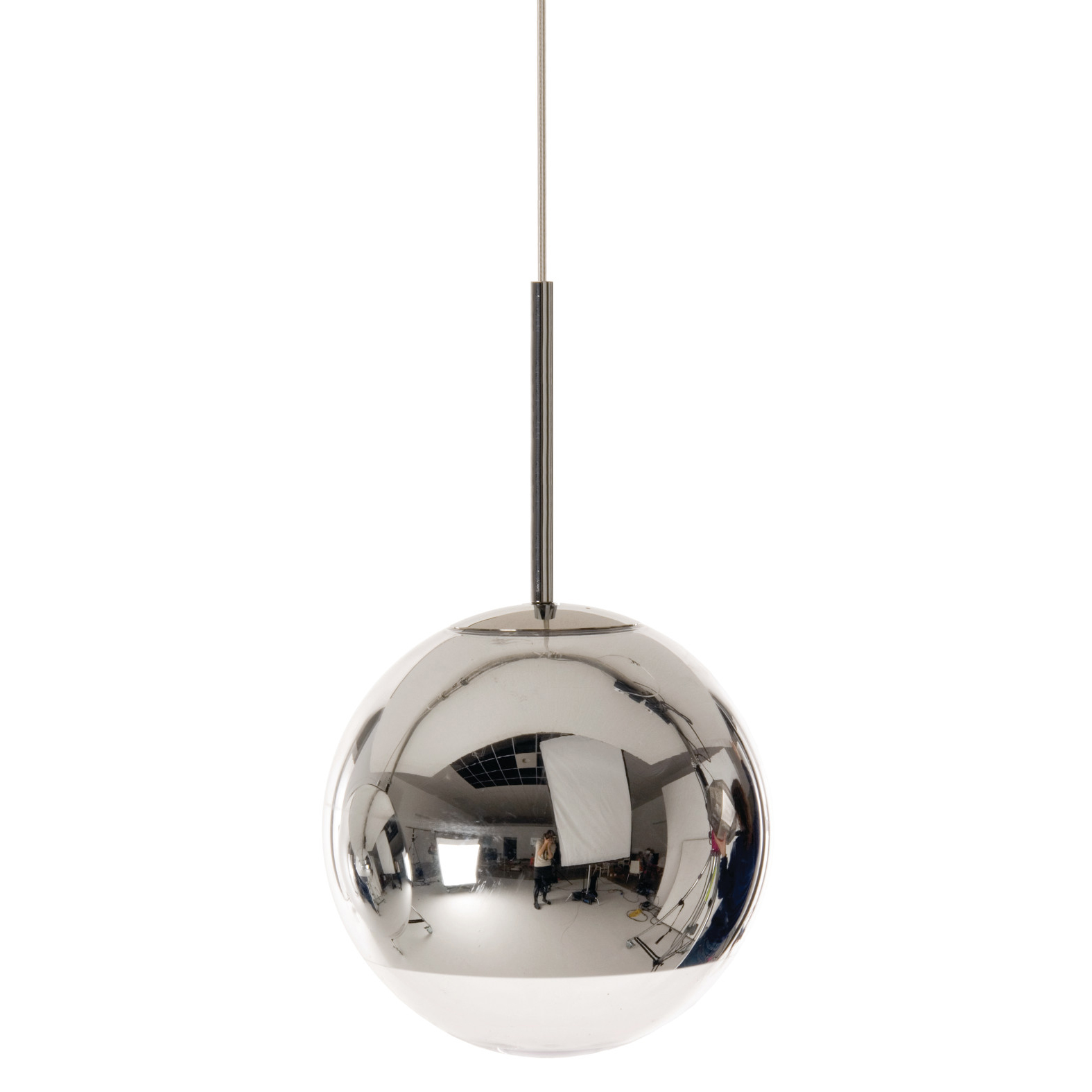 millimeter Persuasion utilstrækkelig Mirror Ball LED Pendant by Tom Dixon | MBB25A-PUSM3 | TDX1027058