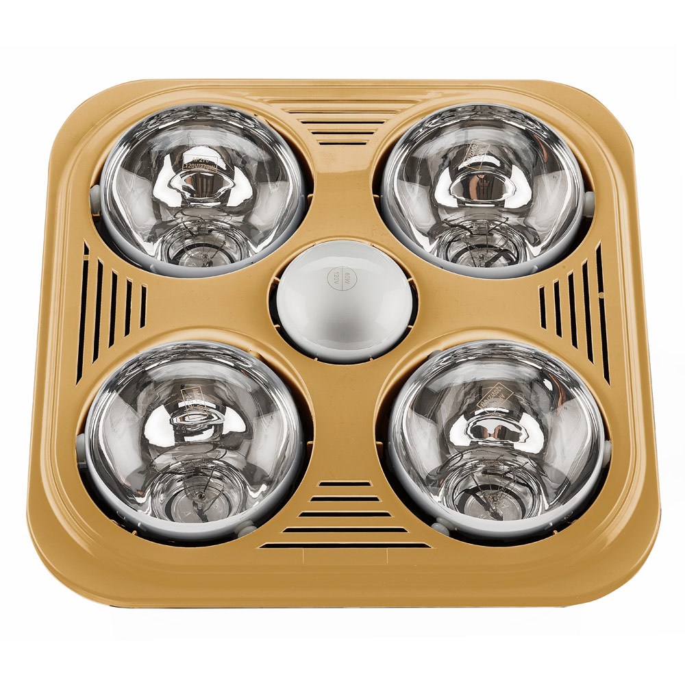 A716R Exhaust Fan with Heater and Light by Aero Pure | A716R SG | AER1037525