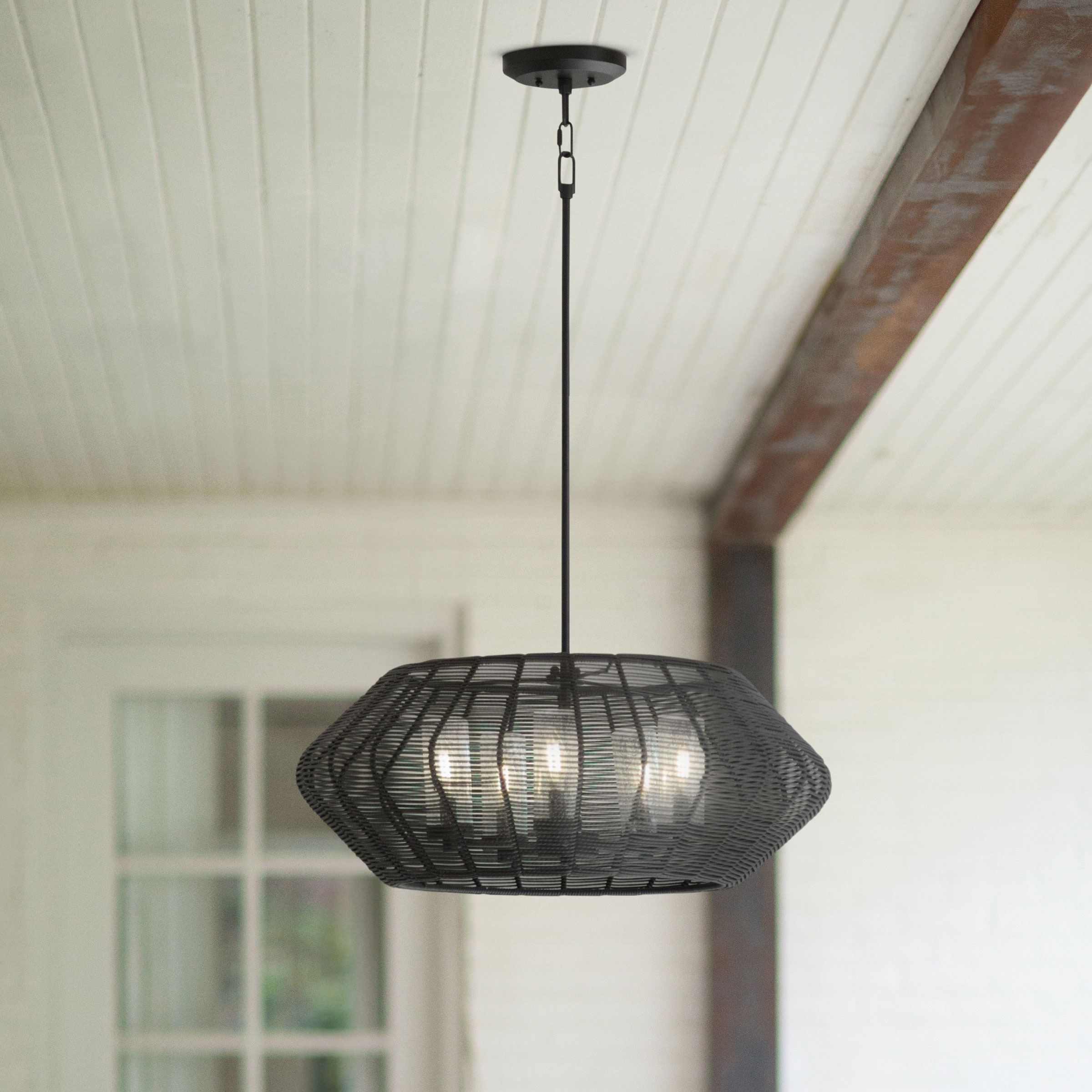 Luca Outdoor Chandelier by Hinkley Lighting | 10385BK-CML | HIN1284552