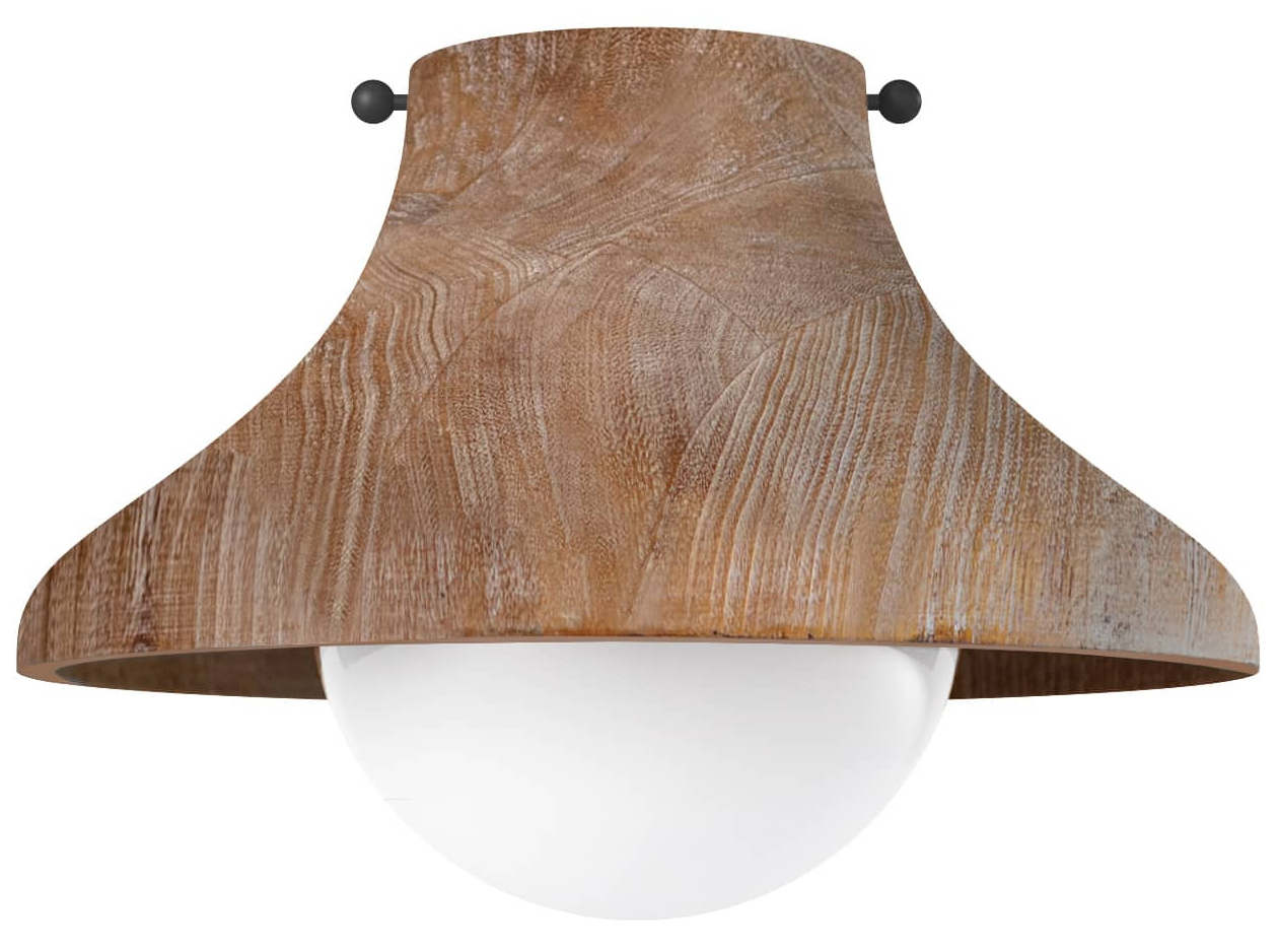 Surfside Wood Ceiling Light Fixture