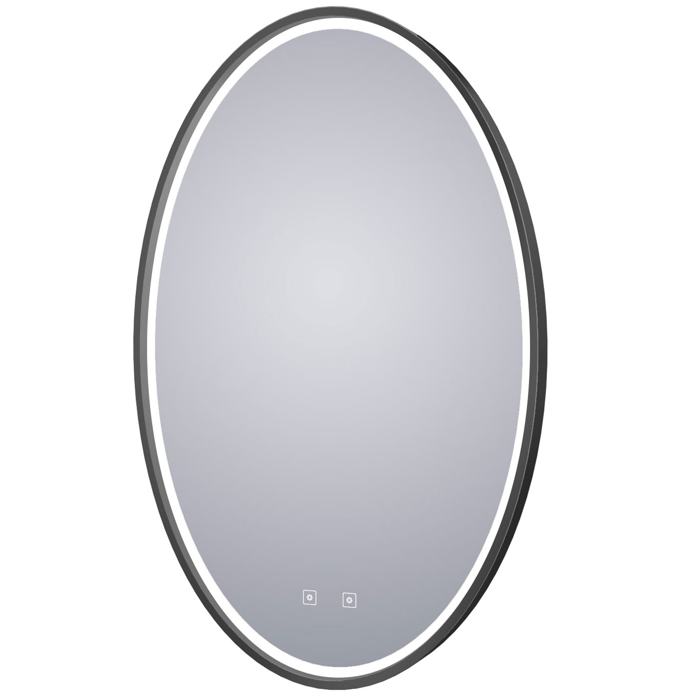 Lighted oval mirror hotsell
