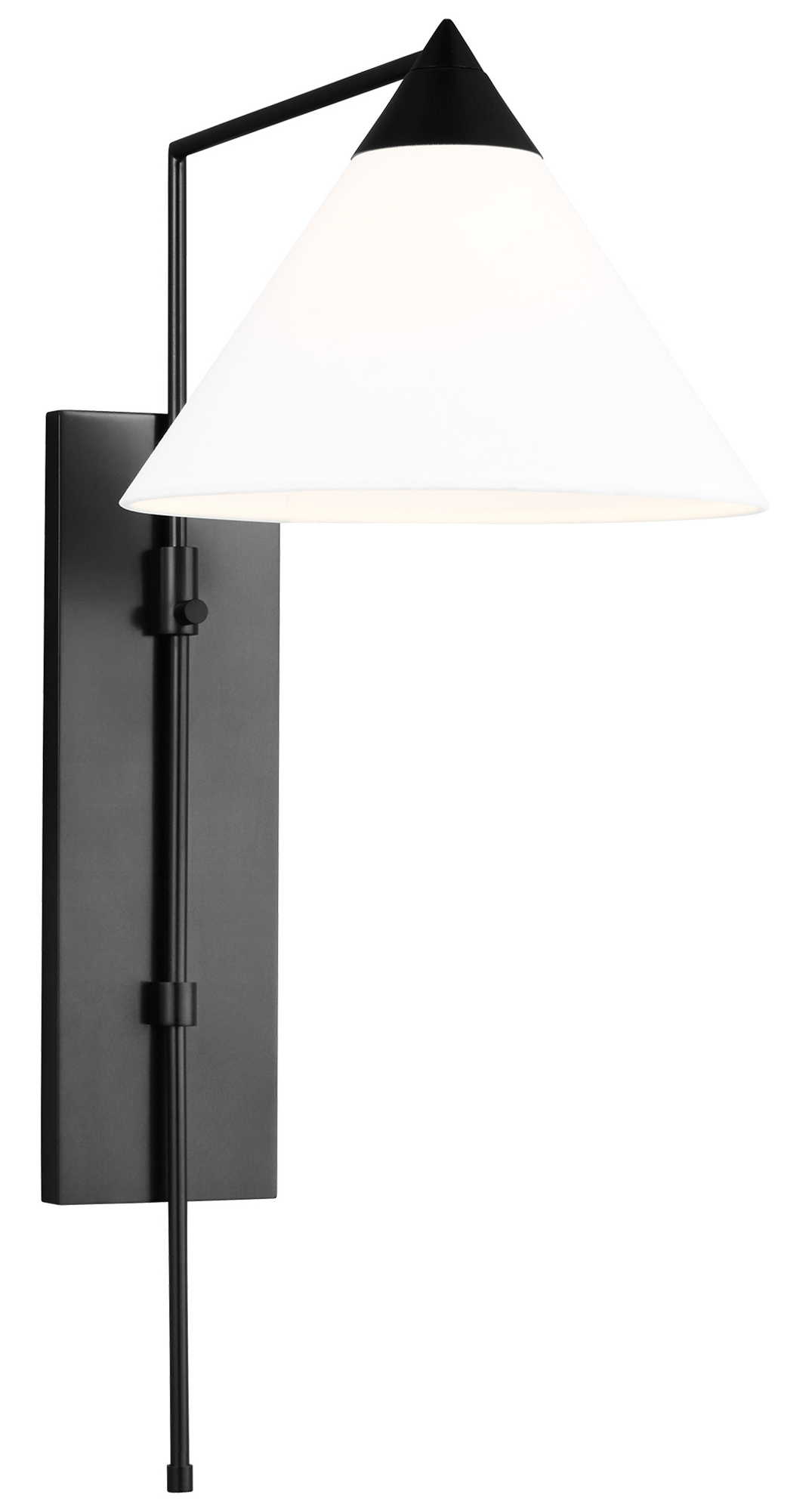 Visual comfort plug sales in wall sconce