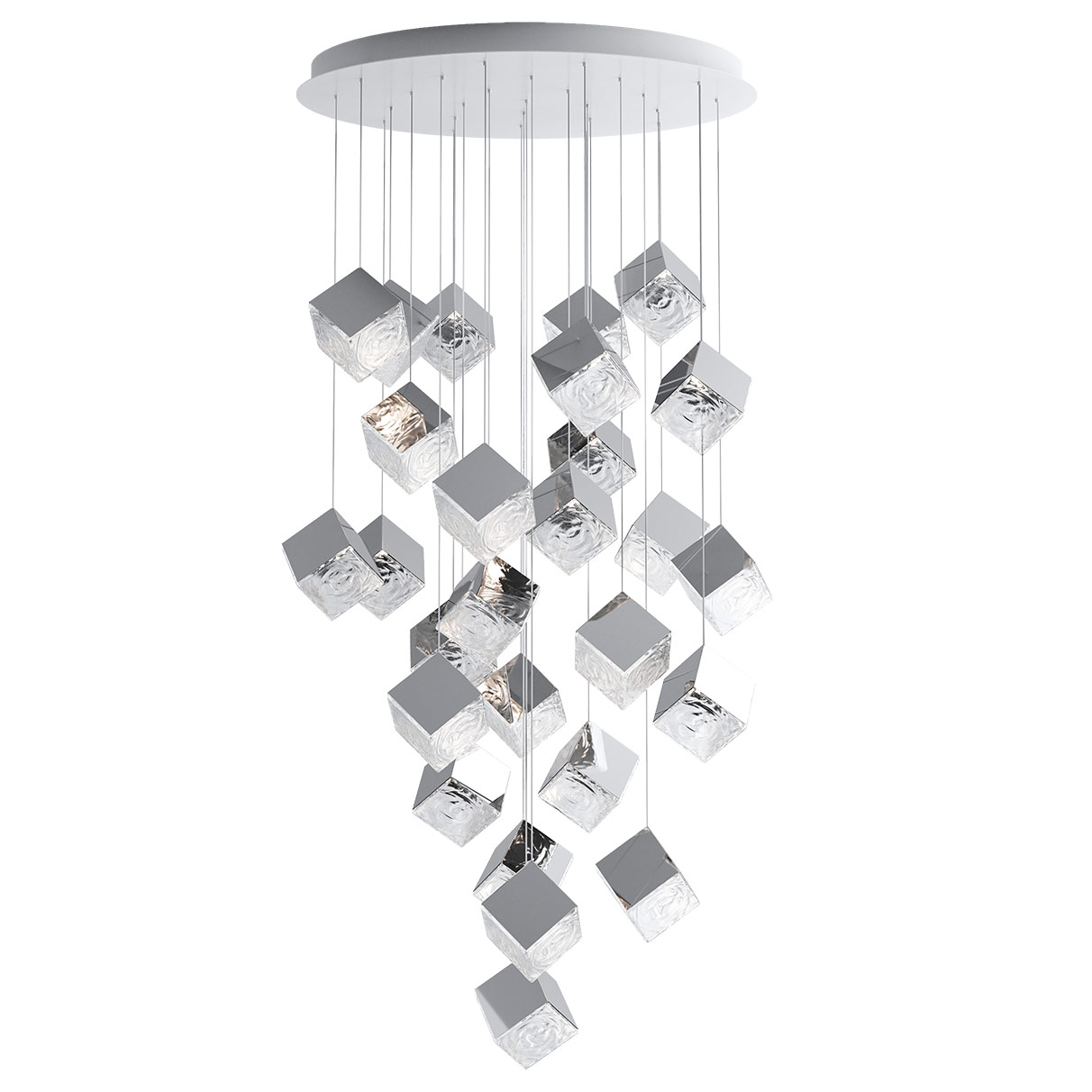 パイライト(54mm) Pyrite Multi Light Pendant by Bomma | PYRITE-CHAND-26-RND