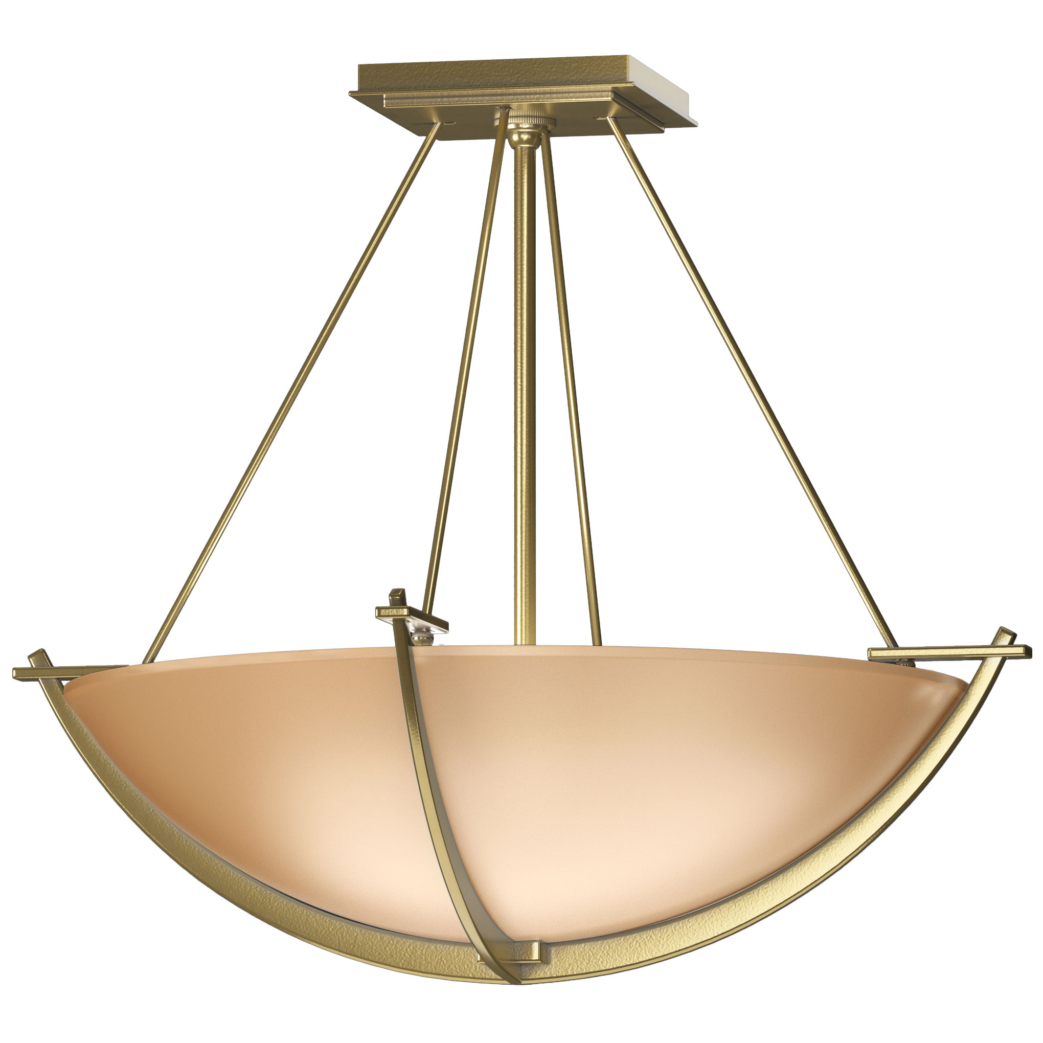 Compass Rally Ceiling Light Compass Semi Flush Ceiling Light by Hubbardton Forge | 124555-1034 ...