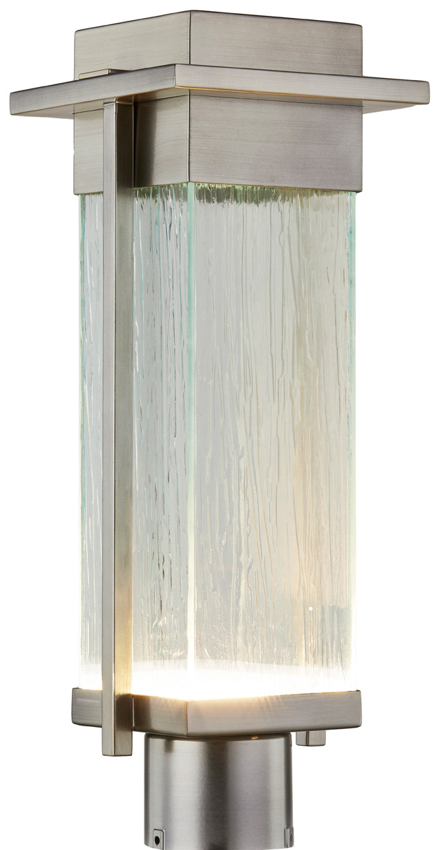 Fusion Pacific Tall Outdoor Post Light by Justice Design FSN7542W