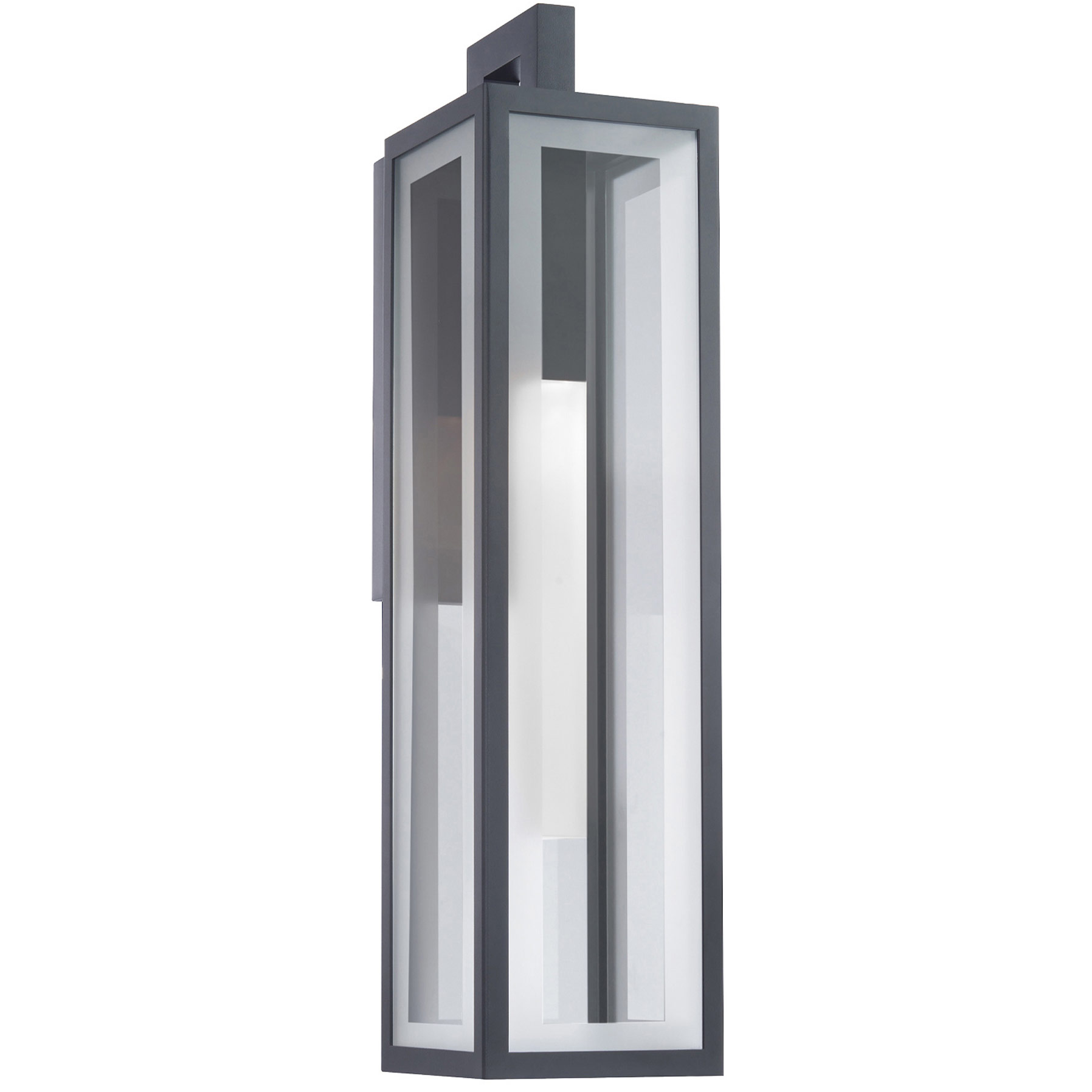 Cambridge Outdoor Wall Sconce by Modern Forms WS W24225 BK MFR1128872