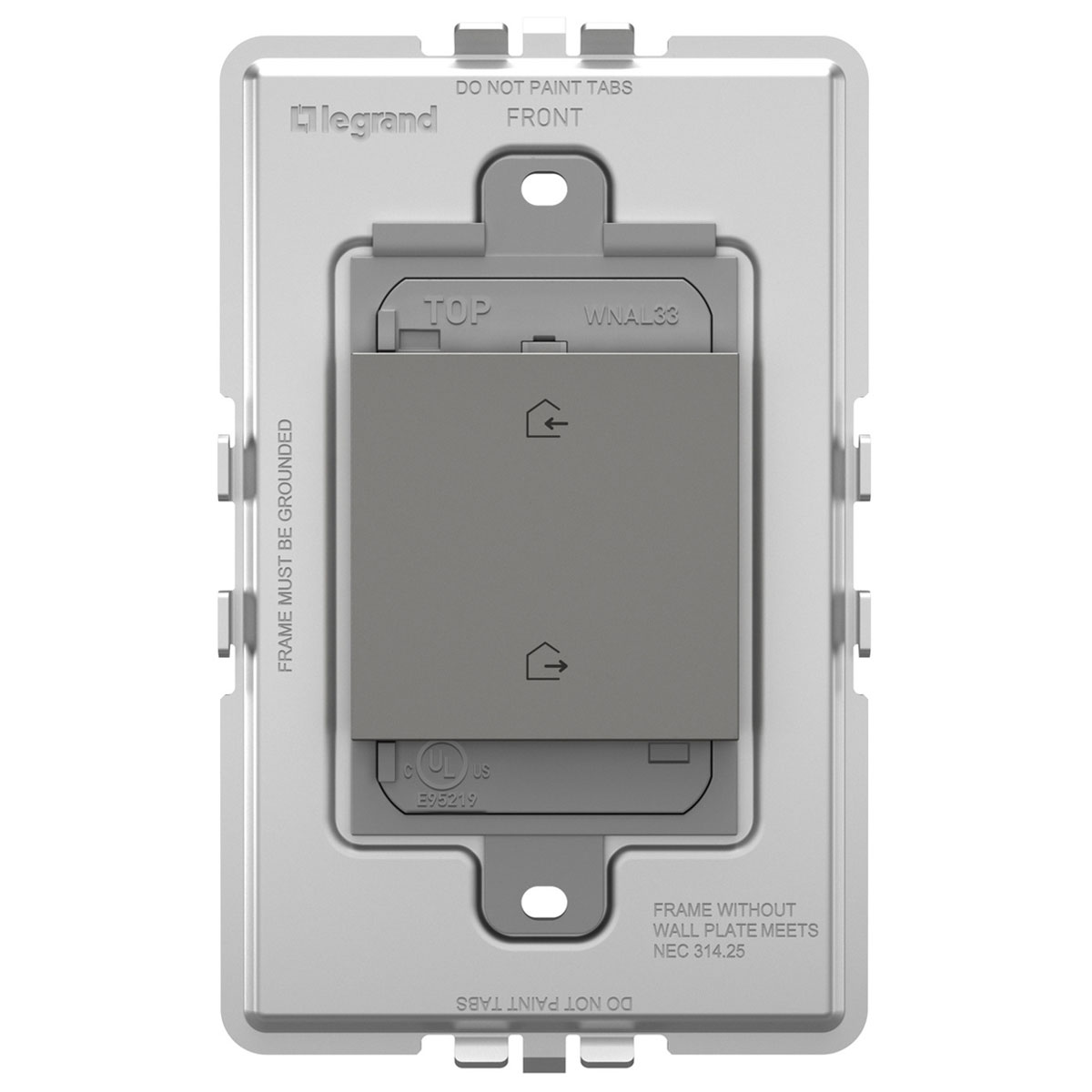 Adorne Home / Away Wireless Smart Switch by Legrand Adorne | WNAL33M1 ...