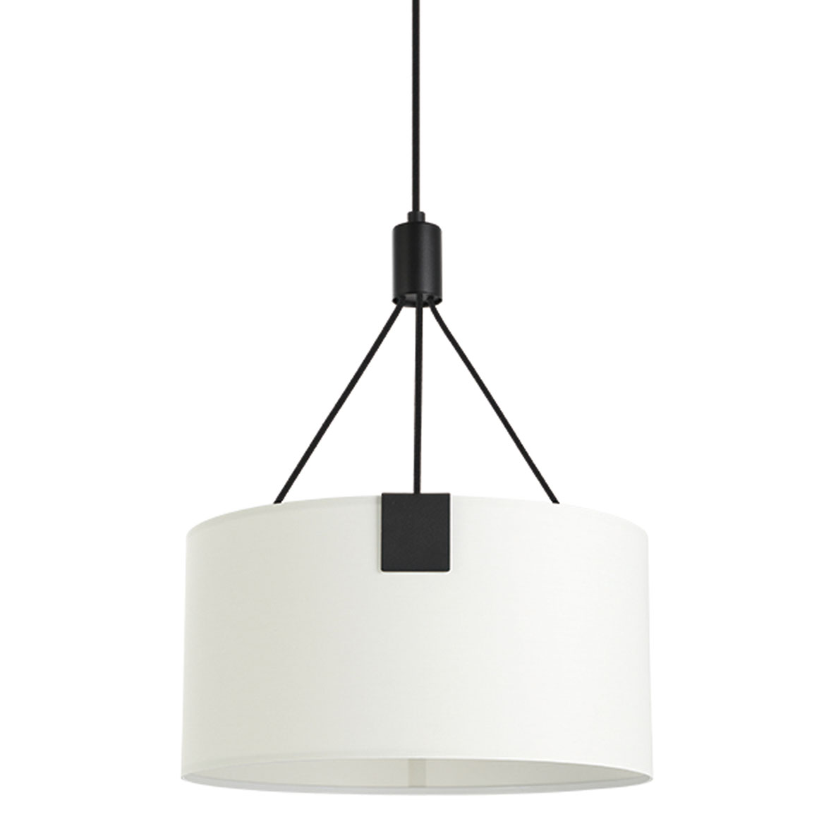 Eglo Tortola Black White 3 Light Pendant 39882A