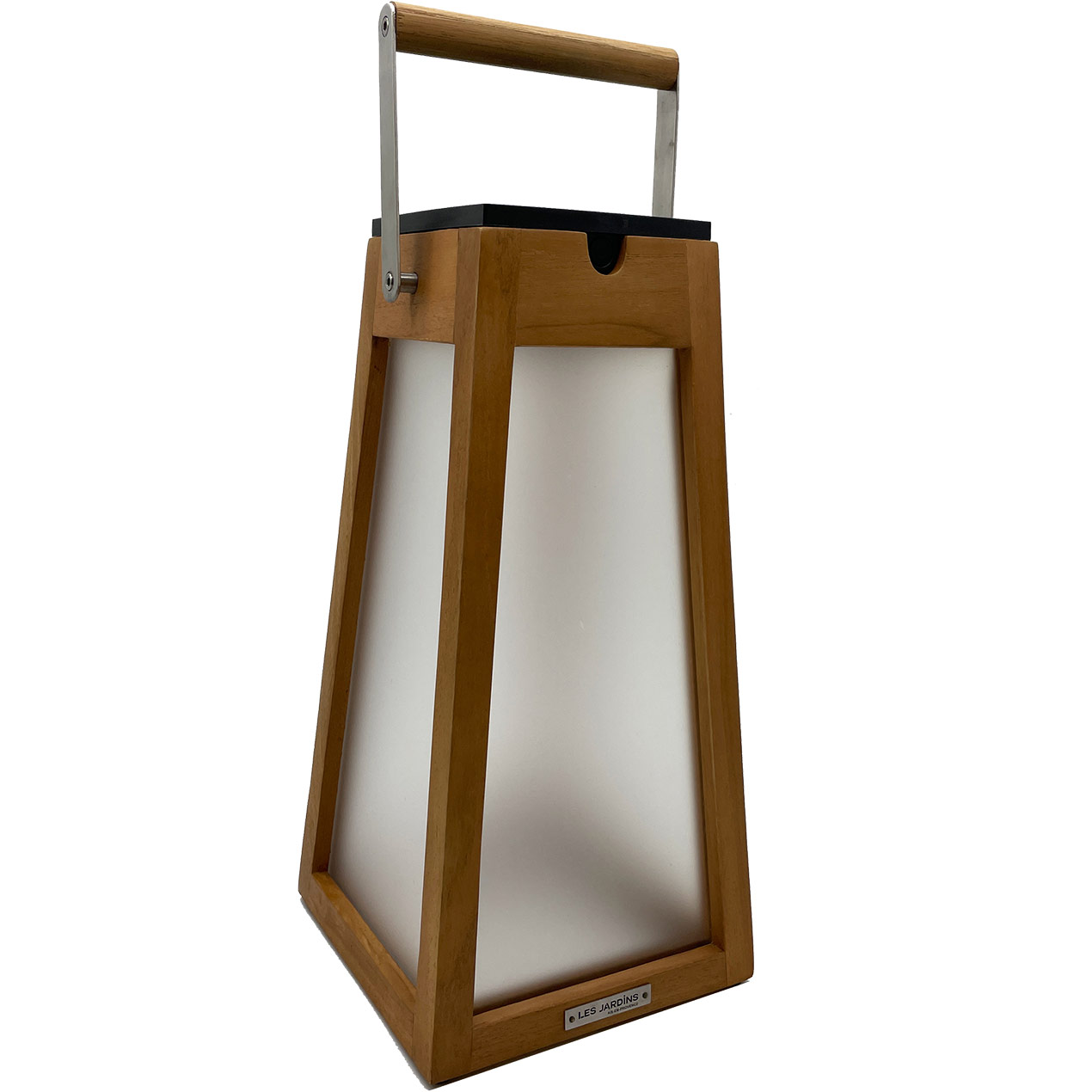 Roam Outdoor Solar Lantern by Les Jardins Solar Lighting TECK148/300