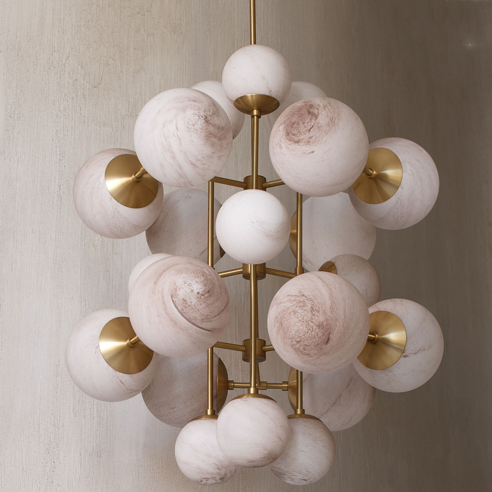 Glow Chandelier by Schwung Home | B404-PN-MR-M | SWG1178284
