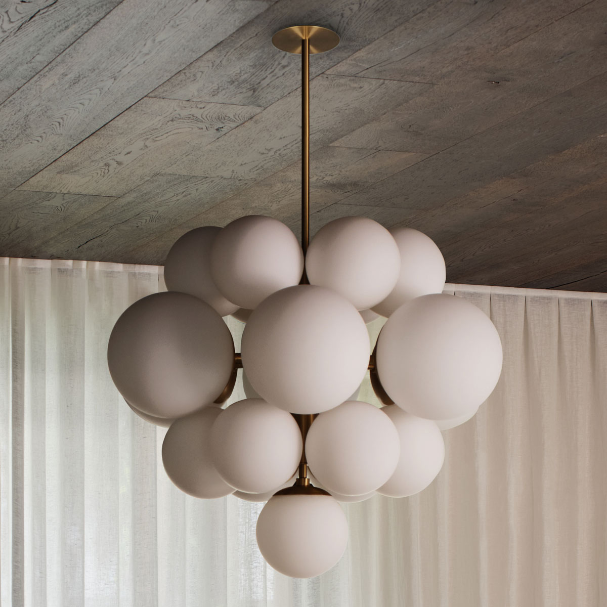 Nova Chandelier by Schwung Home | B430-LBB-OP-M | SWG1178353