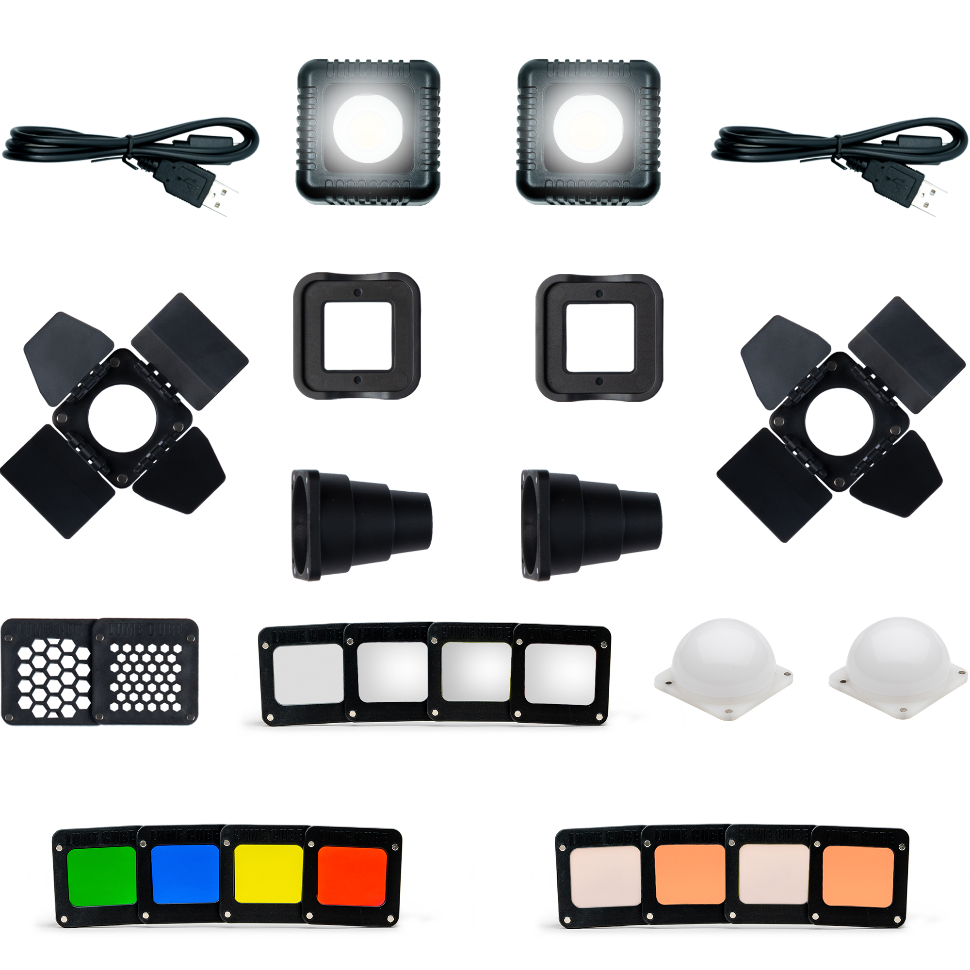 Passiv Moden indtryk Lume Cube 2.0 Pro Lighting Kit by Lume Cube | LMC-LC-V2PROLK | LCU1180523