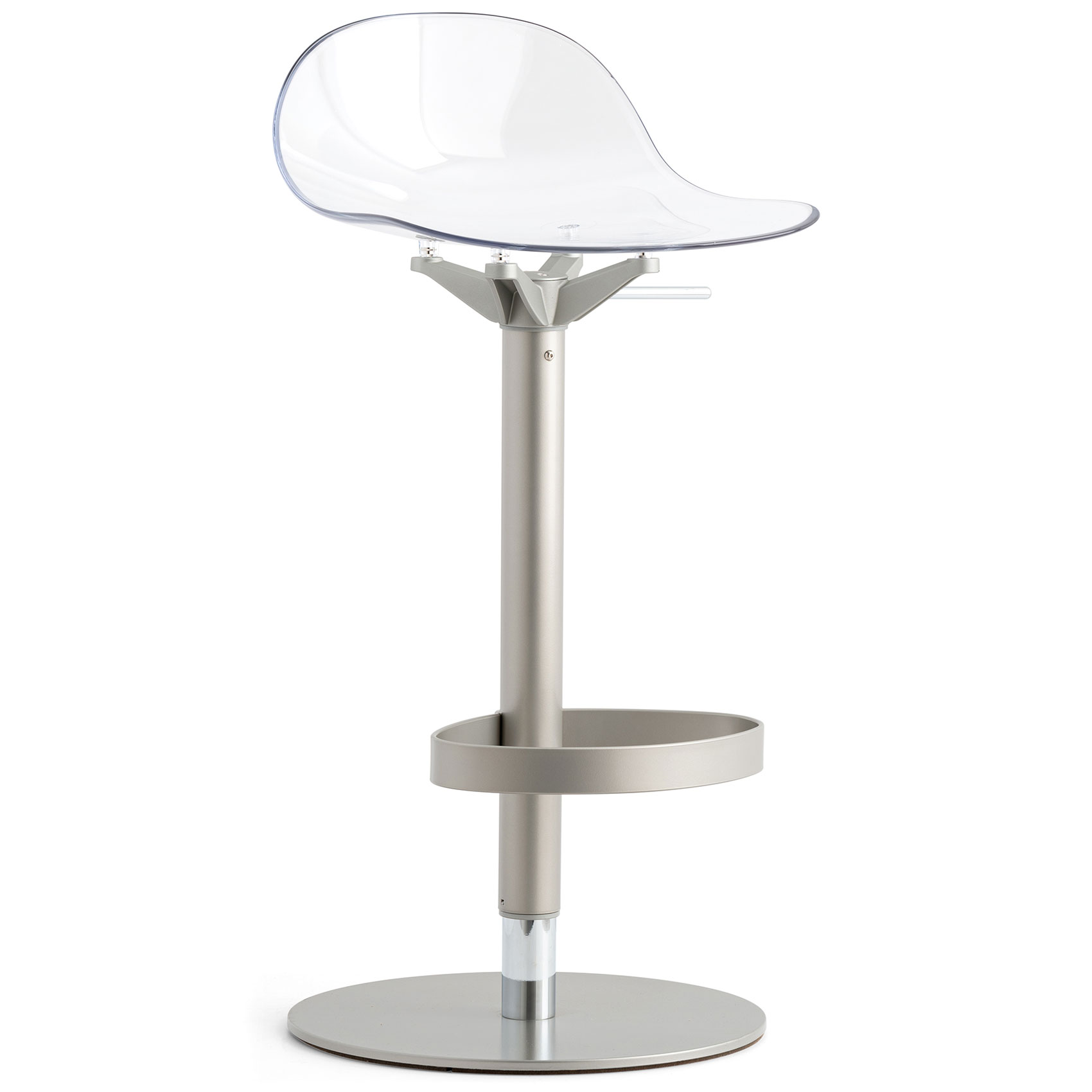 Bar stool on sale transparent