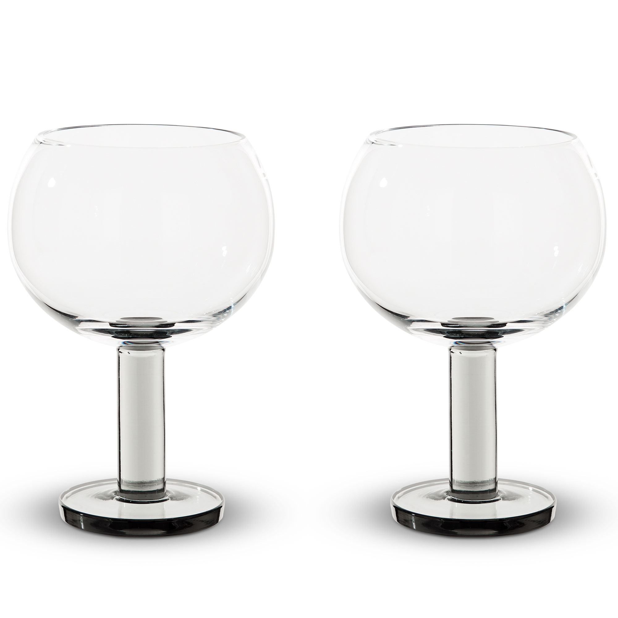 Puck Cocktail Glasses x 2