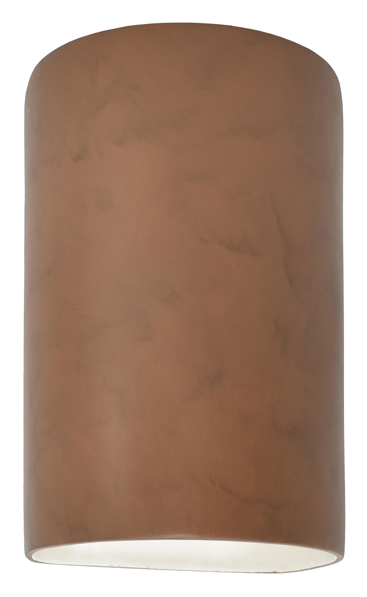Ceramic Cylinder Up / Down Outdoor Wall Sconce by Justice Design | CER ...