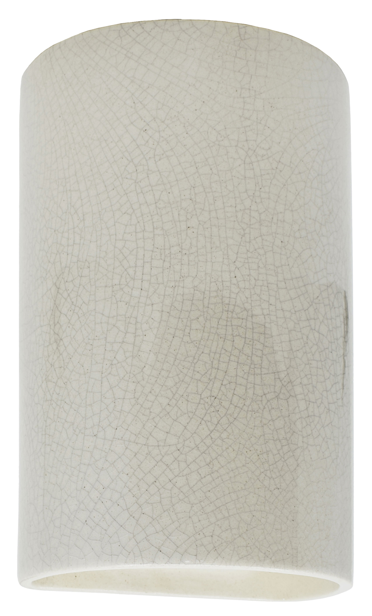 Ceramic Cylinder Up / Down Wall Sconce by Justice Design | CER-5265-CRK ...