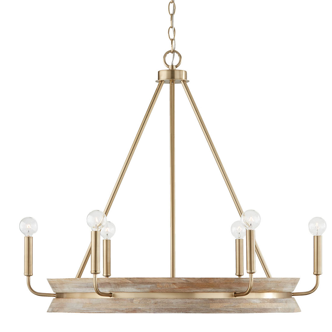 Finn Chandelier by Capital Lighting | 447361WS | CPT1231463