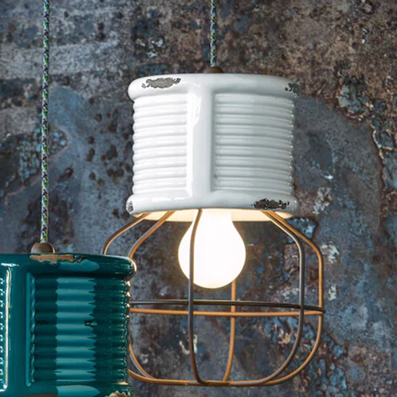 Ferroluce Farmhouse Retro Industrial ...