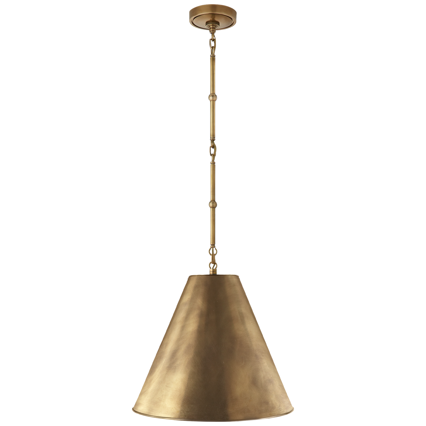 Goodman Metal Pendant by Visual Comfort Signature | TOB 5090HAB-HAB ...