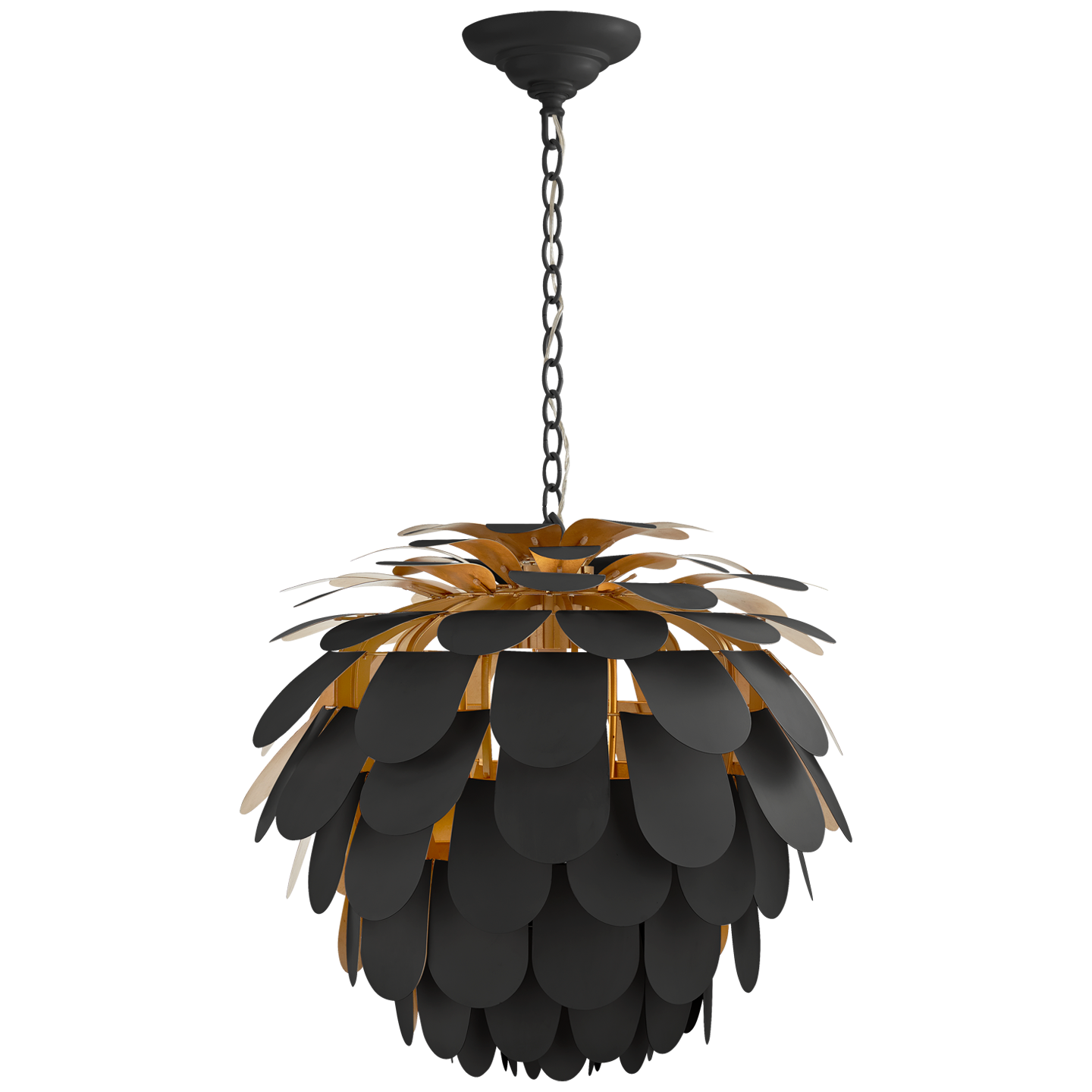 Cynara Chandelier by Visual Comfort Signature | CHC 5157MBK/G | VCG1240131