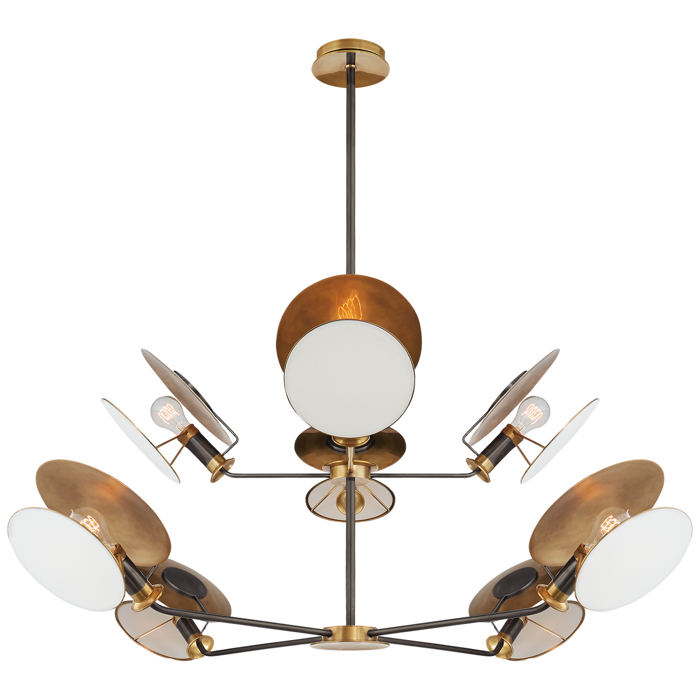 Osiris Chandelier by Visual Comfort Signature | TOB 5290BZ/HAB-L