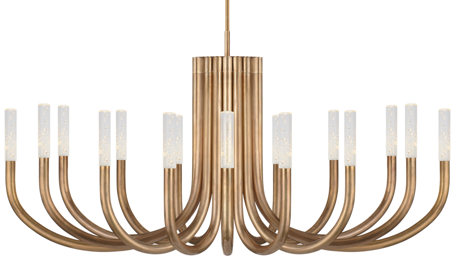 Rousseau Oval Chandelier by Visual Comfort Signature | KW 5585AB-SG ...