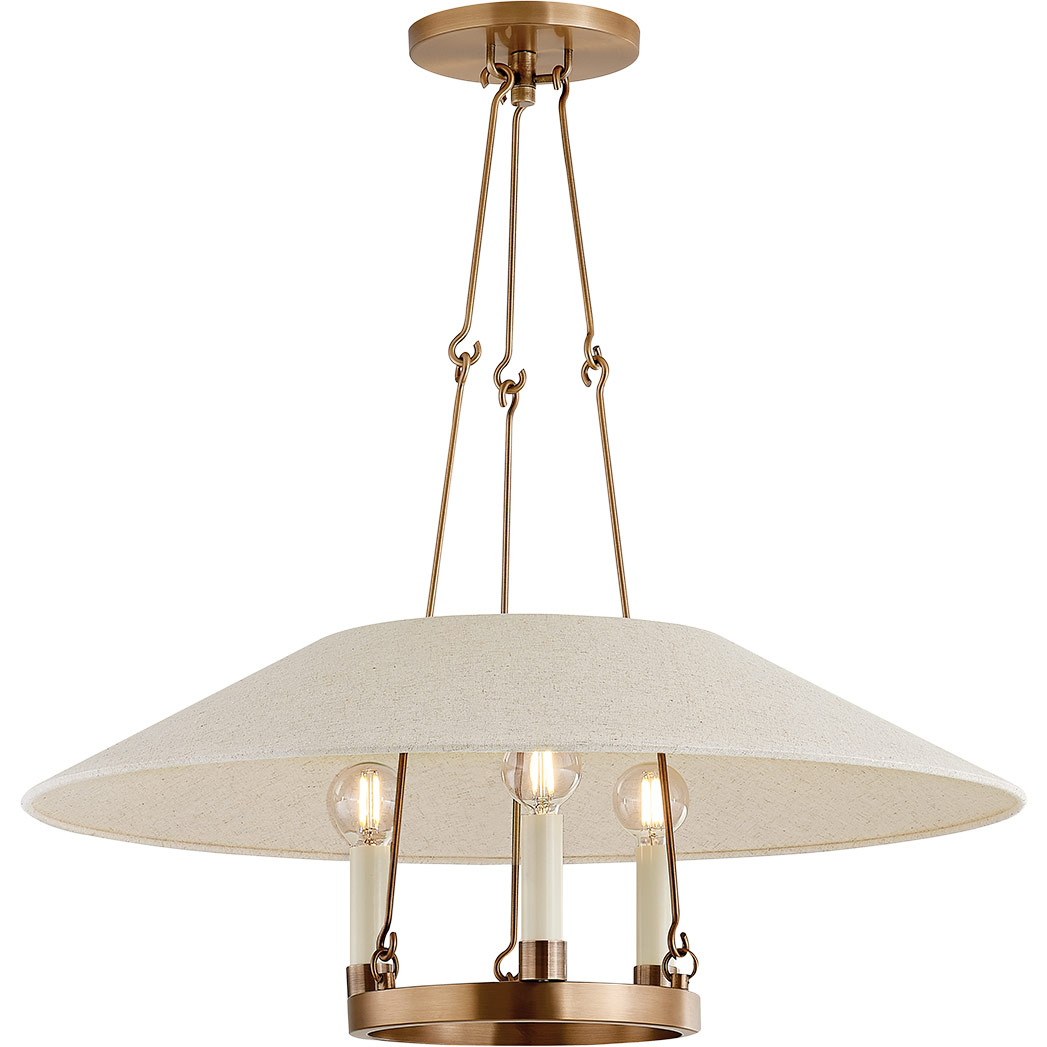 Archive Chandelier by Troy Lighting | F1625-PBR | TRY1250544