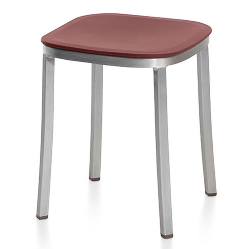 1 Inch Stool by Emeco | 1 INCH 18 BORDEAUX | EMC1257946