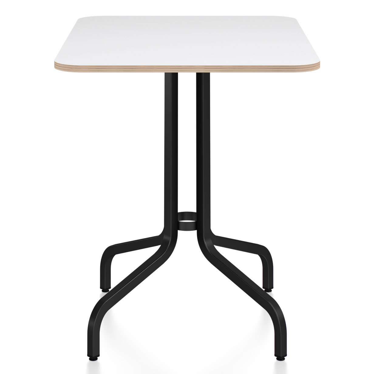 1 Inch Rectangle Cafe Table by Emeco | 1INCHCT2430LWDARKPC | EMC1258372