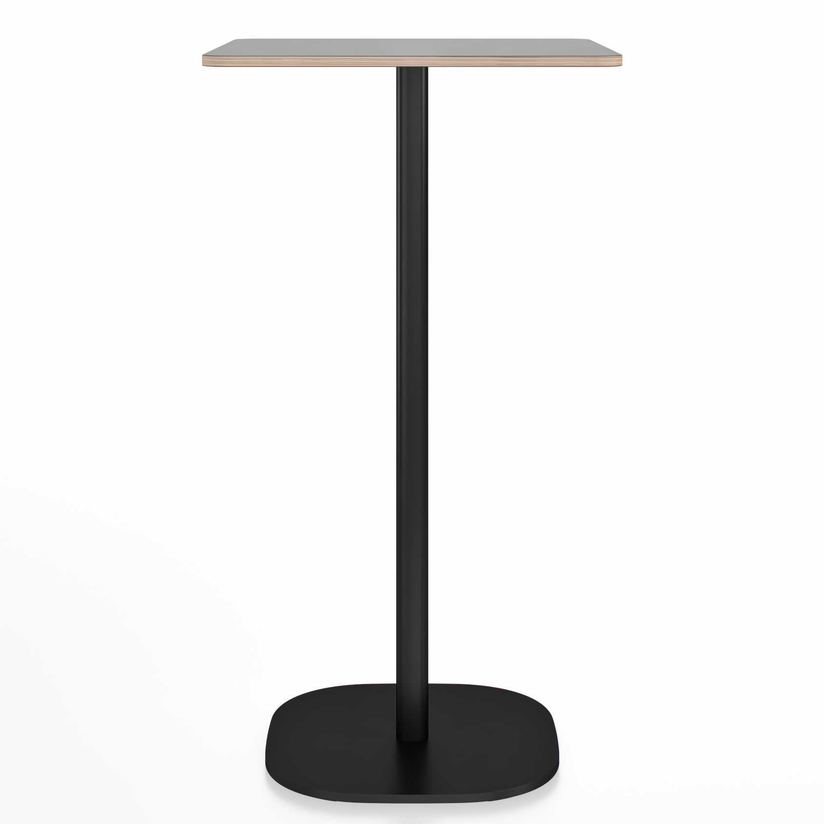 Two Inch Receiver Table 2 Inch Flat Base Bar/ Counter Table by Emeco | 2INCHBT2430FLGDARKPC ...