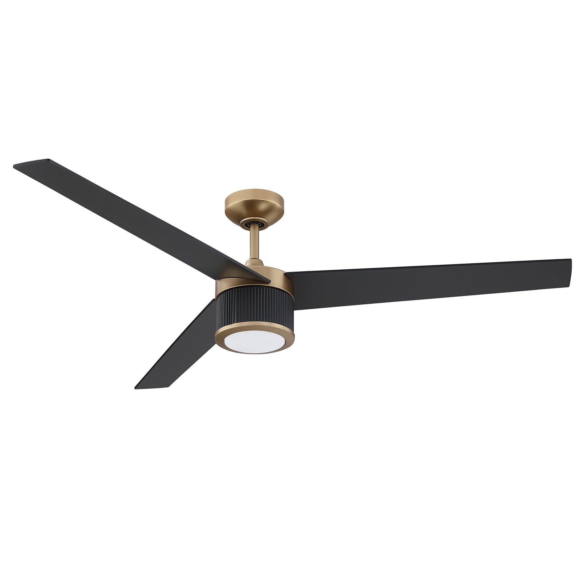Trilon Ceiling Fan with Light by Kendal AC22656OCB/BLK KEN1271226