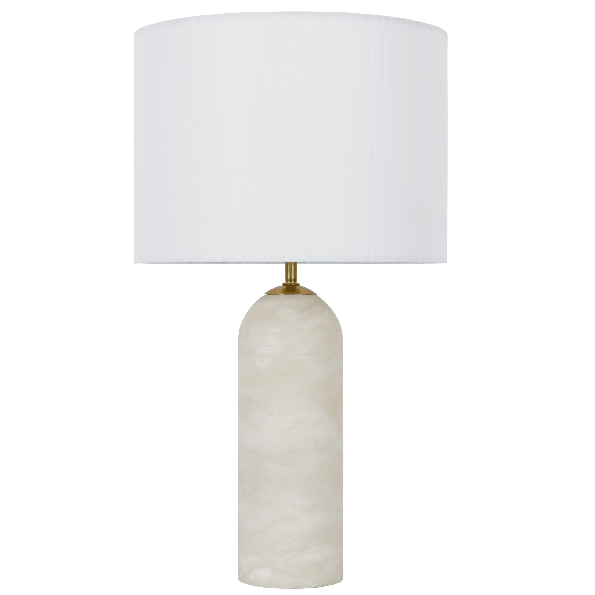 Beacon Lighting 27043001 Firma Two Light Table Lamp White