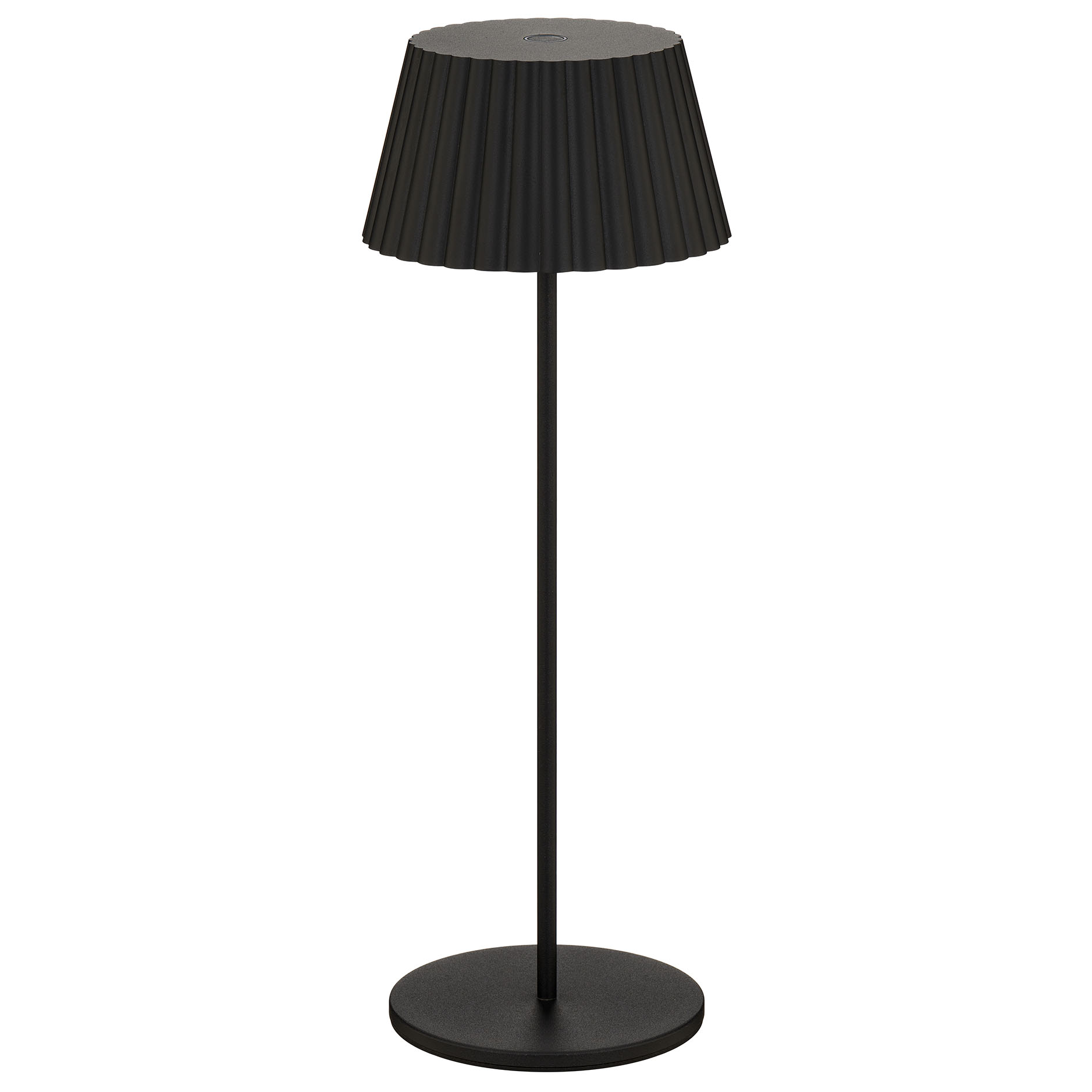 Pleat LED Table Lamp in Black