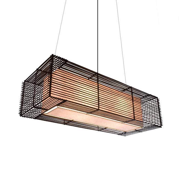 Rectangular Outdoor Hanging Lamp By Hive Lki B 3910od Kai Rectangular Outdoor Hanging Lamp By Hive Lki B 3910od