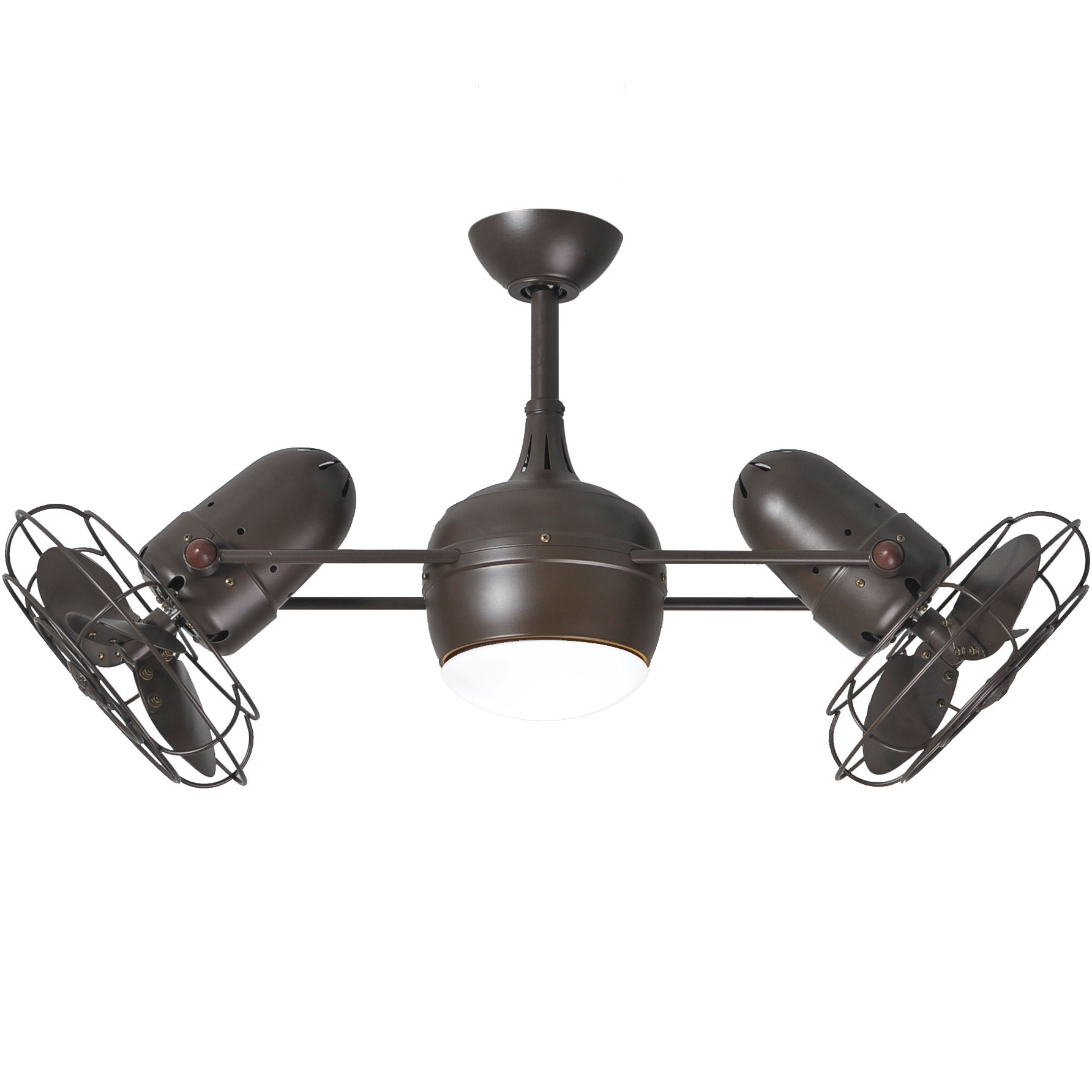 Dagny Metal Ceiling Fan With Light By Matthews Fan Company Dglk Tb Mtl