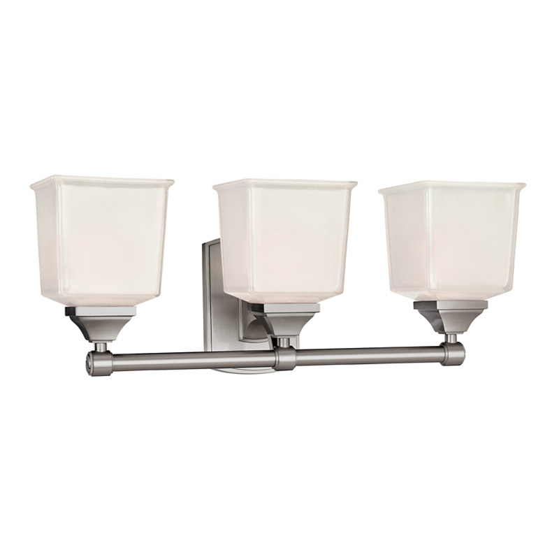 Lakeland 3 Light Bath Bar by Hudson Valley Lighting 2243SN
