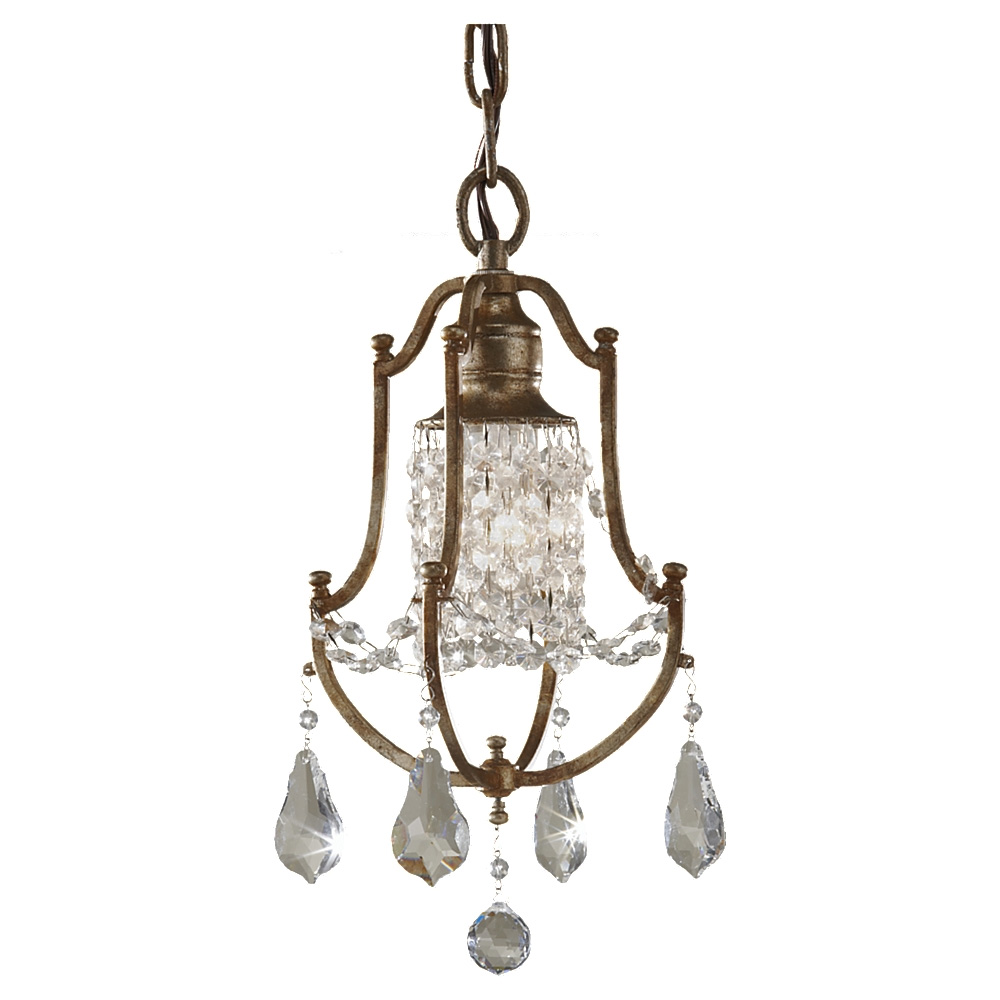 Valentina One Light Mini Chandelier By Feiss F2624 1obz