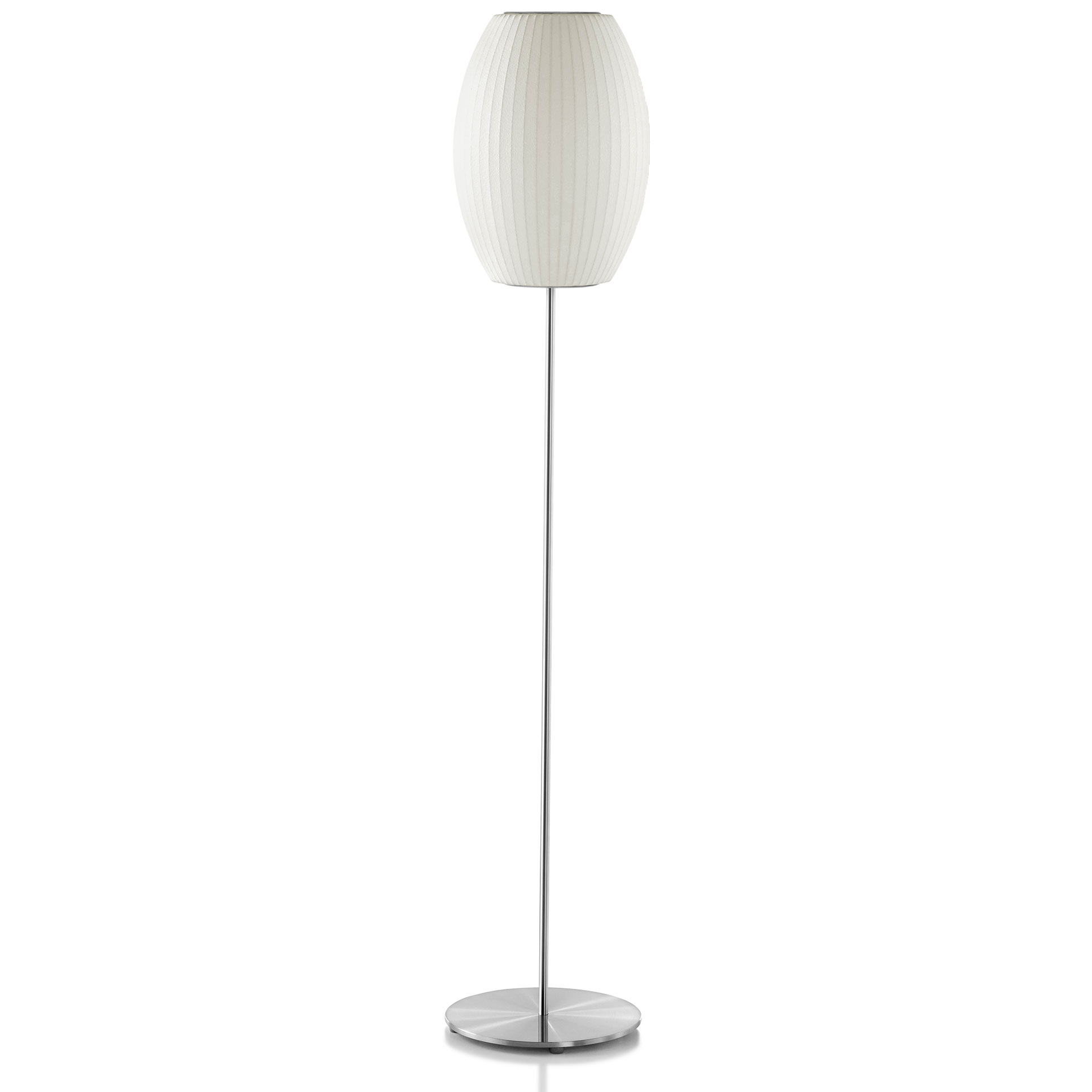 Cigar Lotus Floor Lamp By Nelson Bubble, George Nelson Bubble Table Lamp