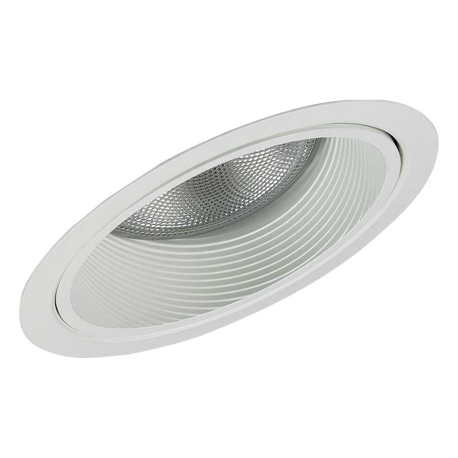Lytecaster 1131 6 75 Inch Slope Ceiling Reflector Trim By Lightolier By Signify 1131wh