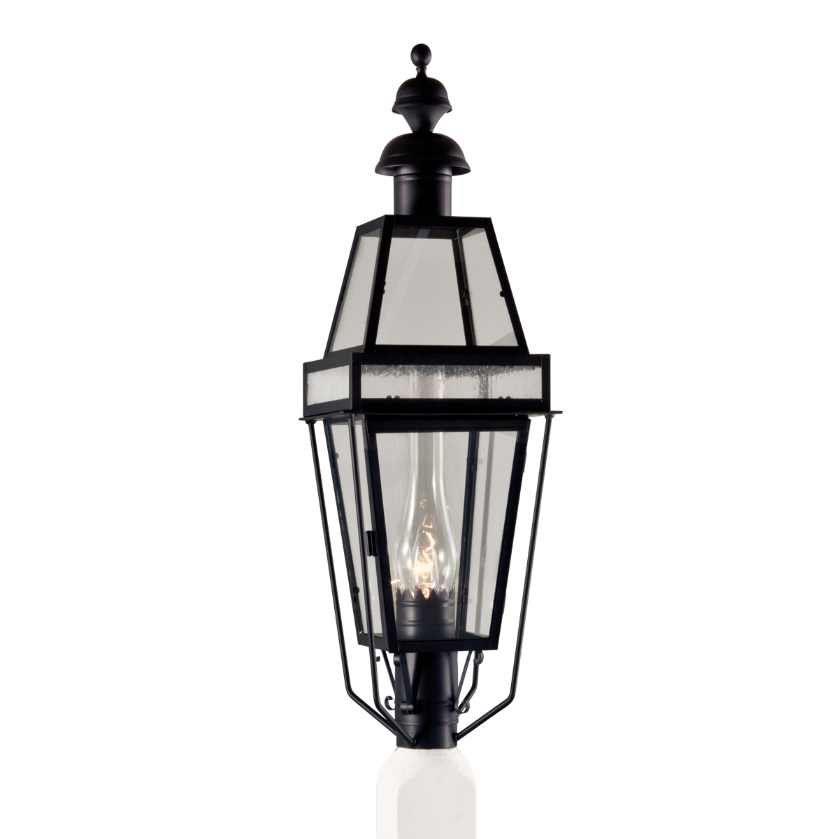 Beacon Outdoor Post Mount By Norwell Lighting 2280c Bl Cl Se Beacon Outdoor Post Mount By Norwell Lighting
