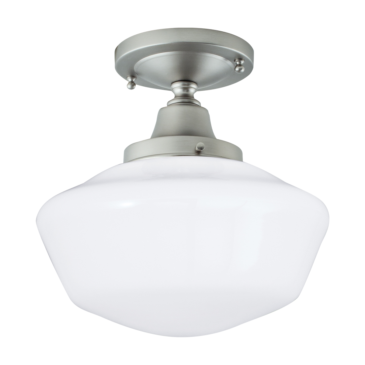 Schoolhouse Semi Flush Mount By Norwell Lighting 5361f Bn So Schoolhouse Semi Flush Mount By Norwell Lighting