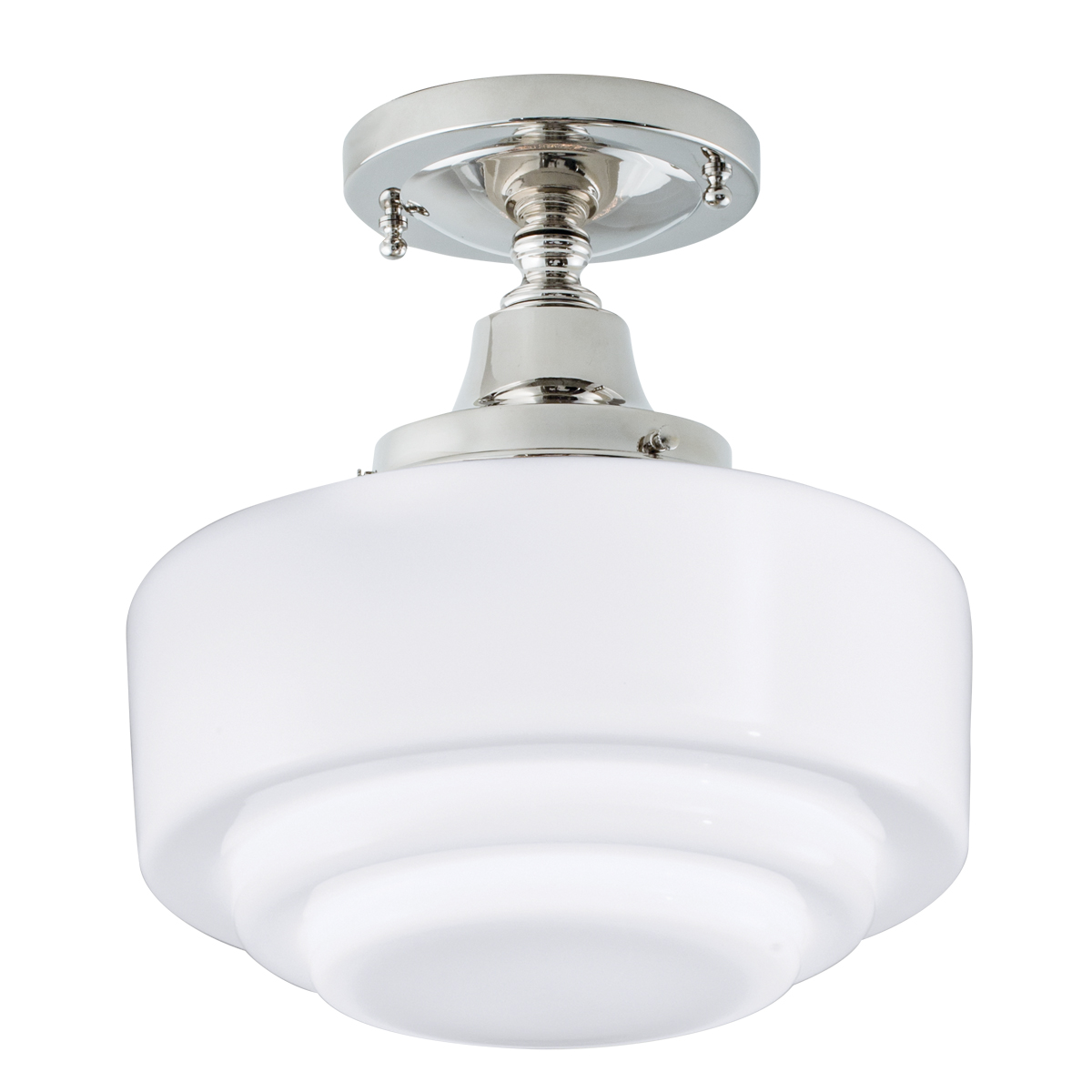 Schoolhouse Ceiling Light by Norwell Lighting 5361FPNST NRW197947