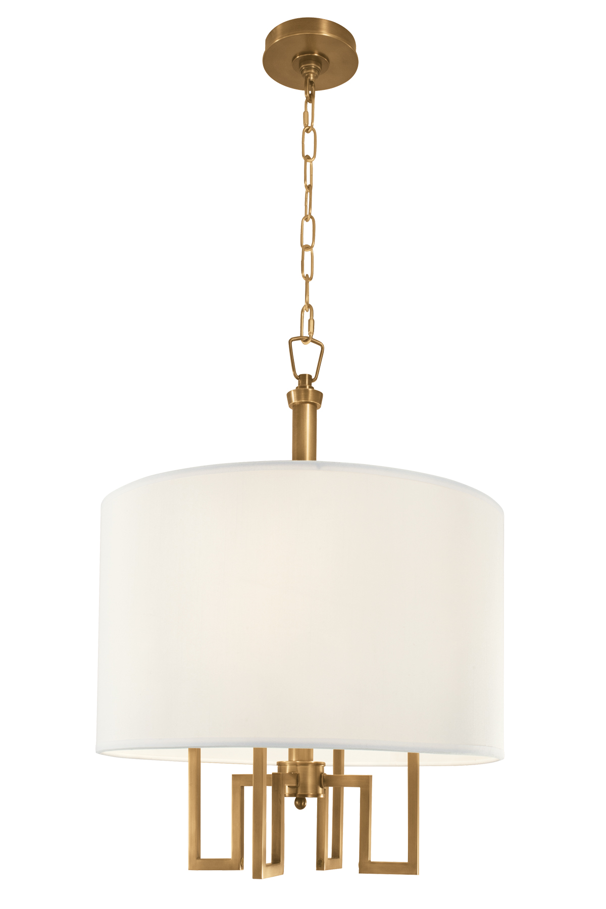 Maya Drum Shade Chandelier By Norwell Lighting 9677 Ag Ws Maya Drum Shade Chandelier By Norwell Lighting 9677 Ag Ws