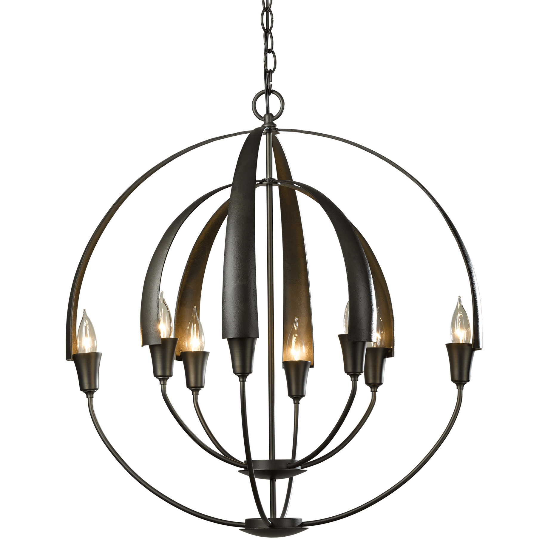 Double Cirque Chandelier By Hubbardton Forge 104205 1003