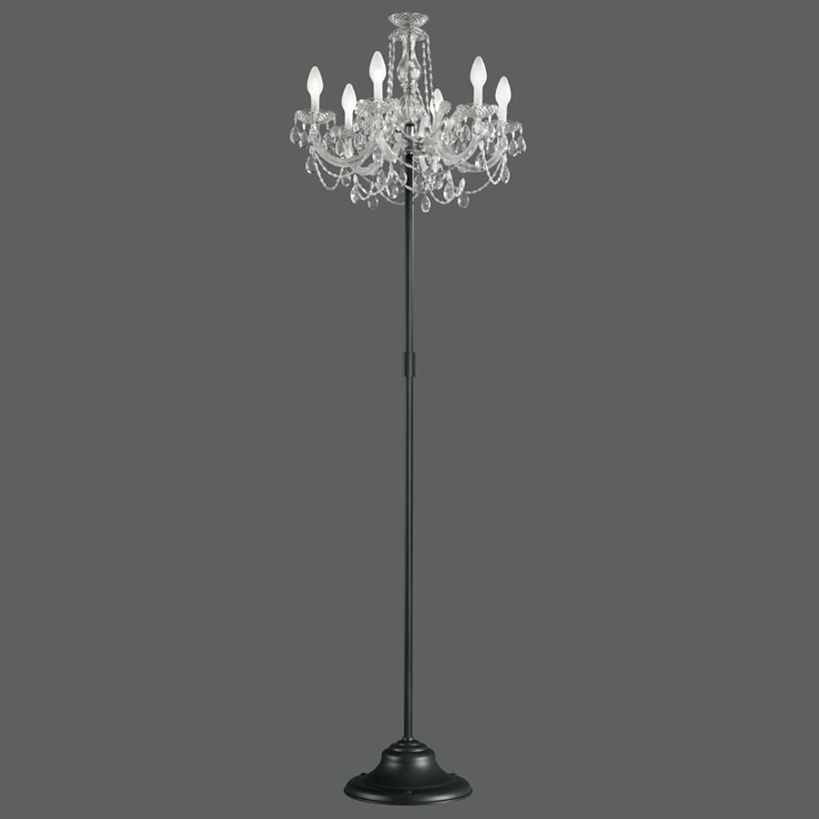 Drylight Outdoor Floor Lamp By Masiero, Chandelier Floor Lamp Black