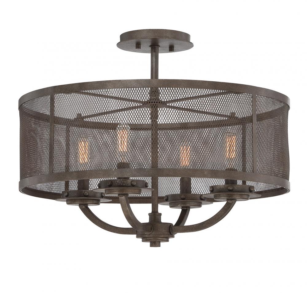 Nouvel Ceiling Semi Flush Mount By Savoy House 6 2504 4 42