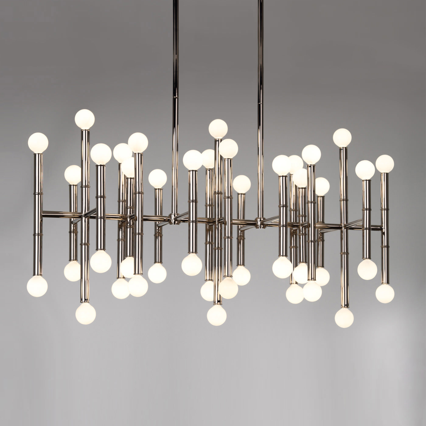 modern rectangular chandelier