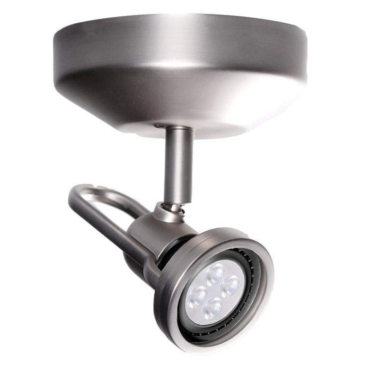 826 Single Spot Light By Wac Lighting Me 826led Bn Me 826 Single Spot Light By Wac Lighting 826led Bn