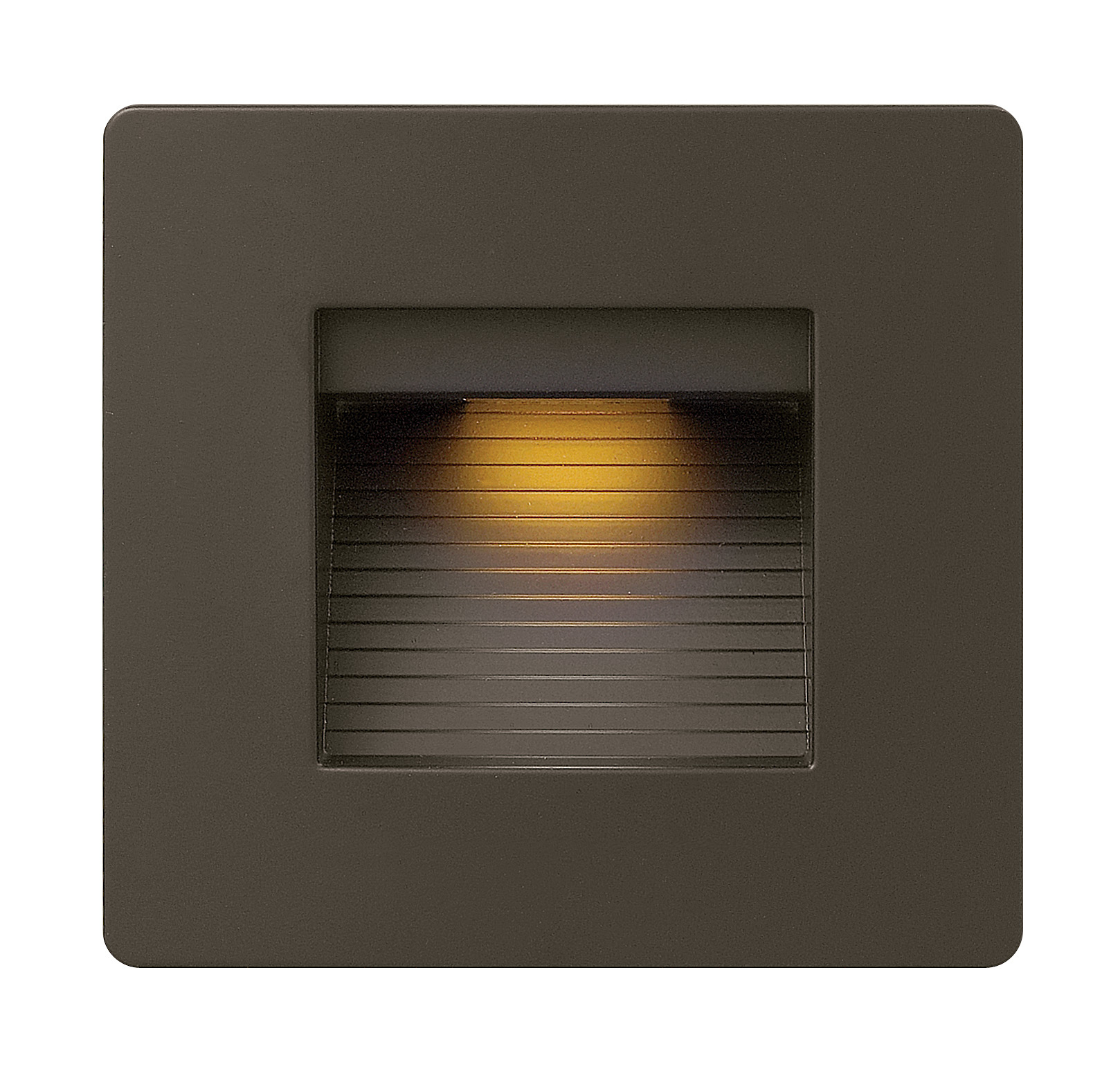 120v Luna Square Step Light By Hinkley Lighting 58506bz